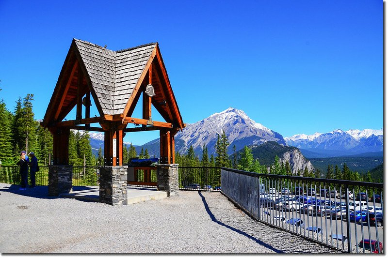 Banff Gondola parking lot