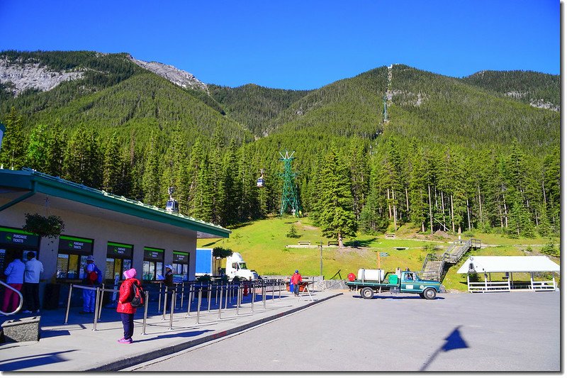 Banff Gondola Lower terminal 2