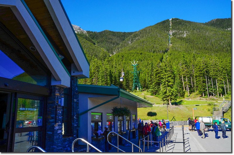 Banff Gondola Lower terminal 3