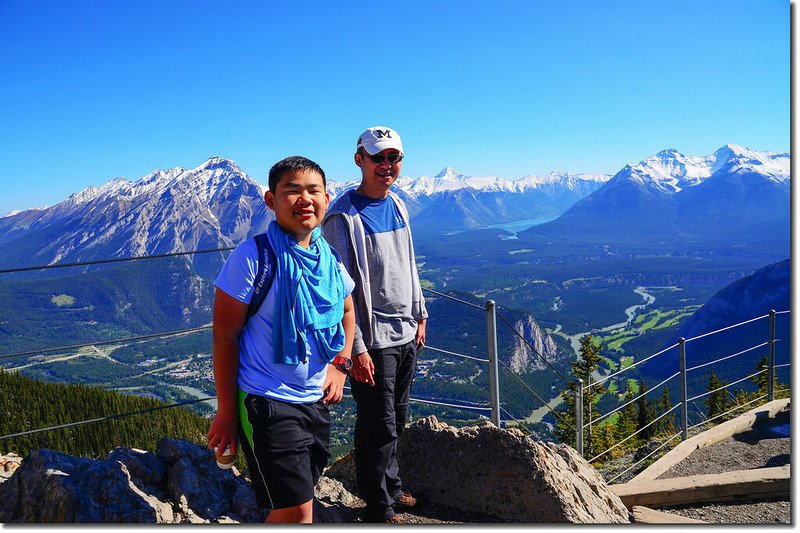 Taken from Banff Gondola Sanson Peak Observation Point 3