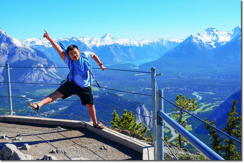 Taken from Banff Gondola Sanson Peak Observation Point 5