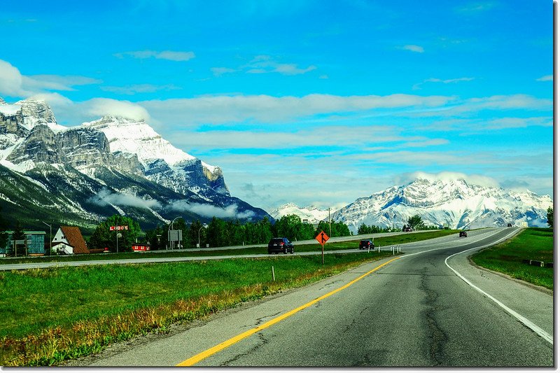 一號公路(Trans-Canada HwyAB-1)沿途雪景 1