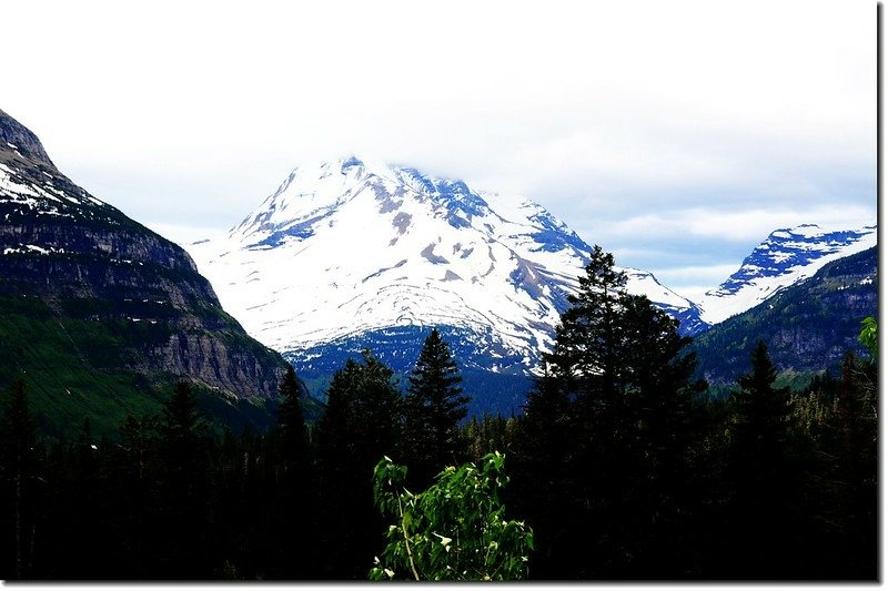 Overlooking onto The Jackson Glacier from Jackson Glacier Overlook 1