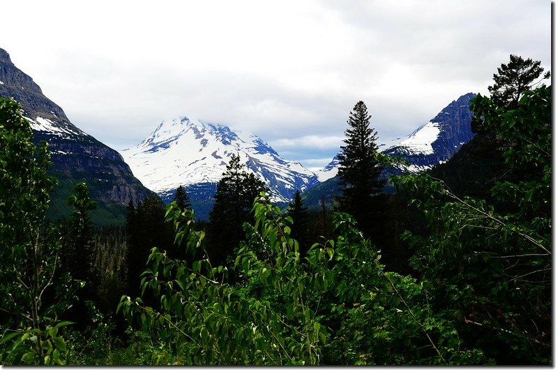 Overlooking onto The Jackson Glacier from Jackson Glacier Overlook 3