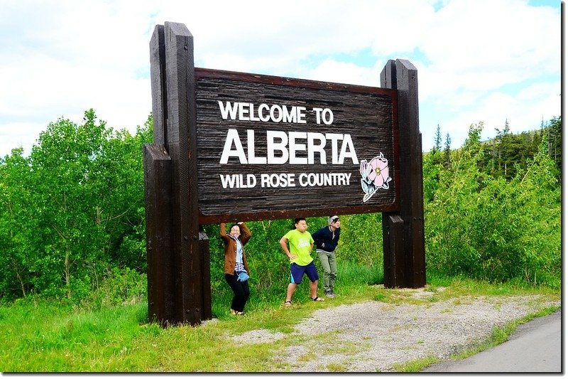 The sign of Alberta