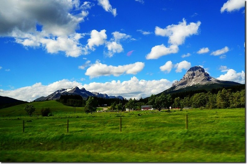 Chief Mountain on the border of Glacier National Park 3