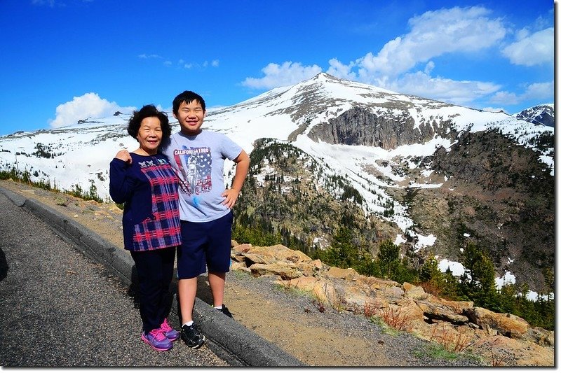 Trail Ridge Road, with Sundance Mountain in the Background 4