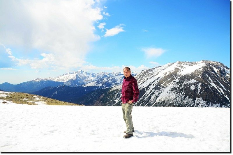 Taken from Forest Canyon , with Longs Peak in the Background 1