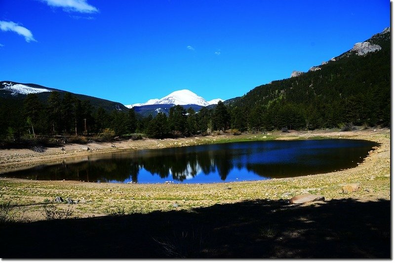 Mount Copeland reflects on Copeland Lake 2