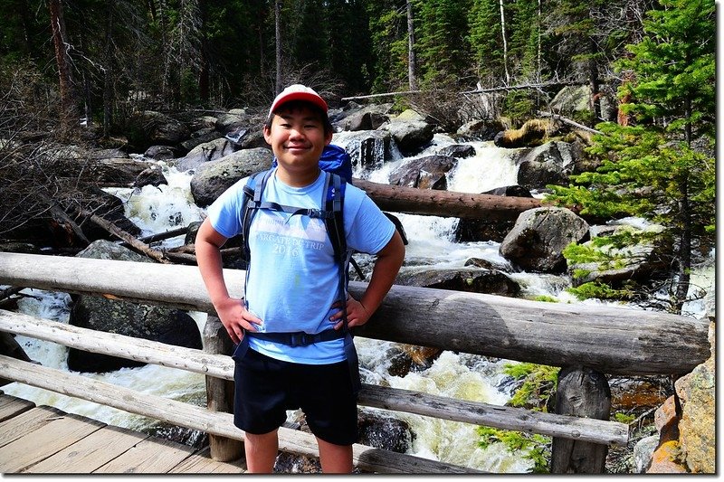 Jacob on the bridge