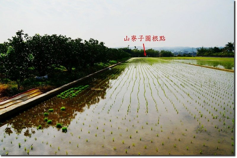 山寮子土地調查局圖根點點位