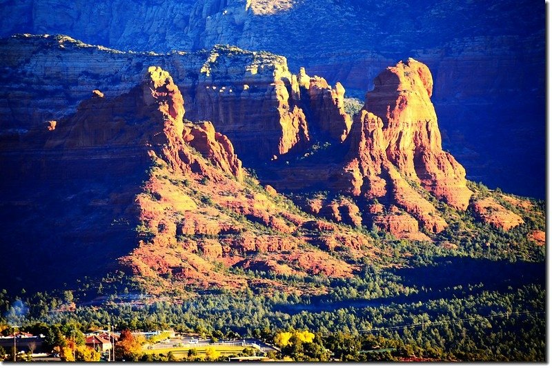 The Morning Glory Spire from the Airport Mesa upper scenic overlook 2