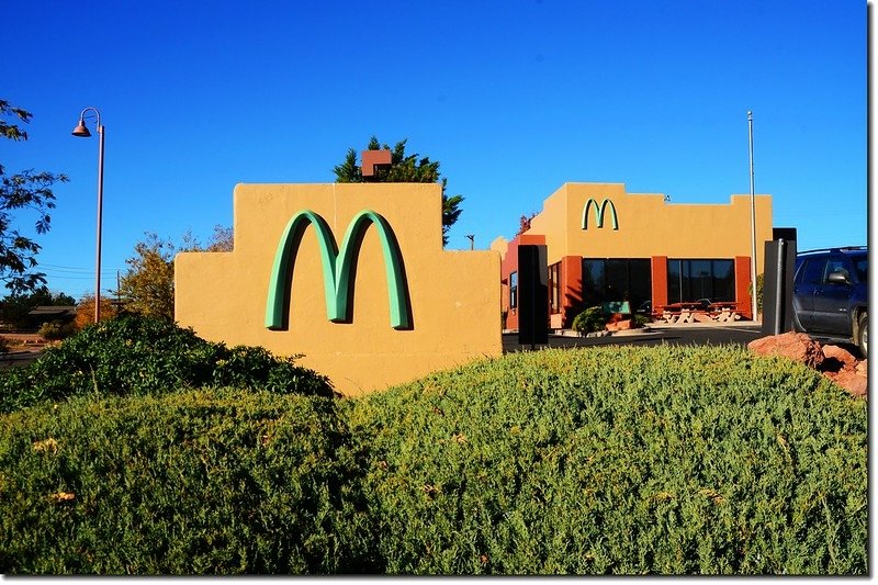 McDonalds at Sedona, AZ