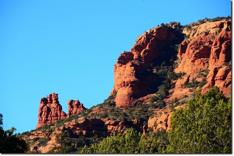 The Red Rocks are taken from the Boynton Pass Road 1