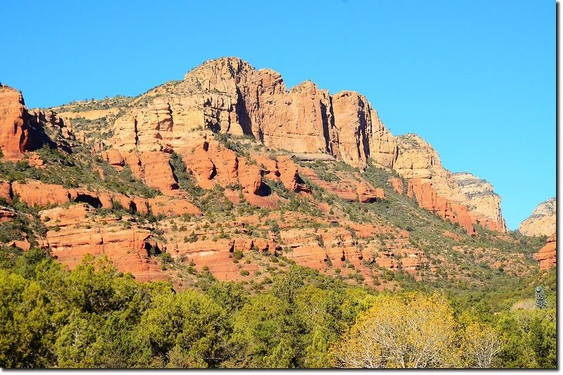 The Red Rocks are taken from the Boynton Pass Road 4