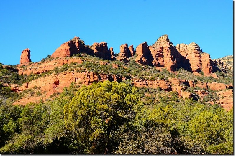 The Red Rocks are taken from the Boynton Pass Road 3