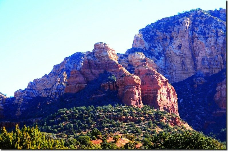 The Red Rocks are taken from Dry Creek Road 3