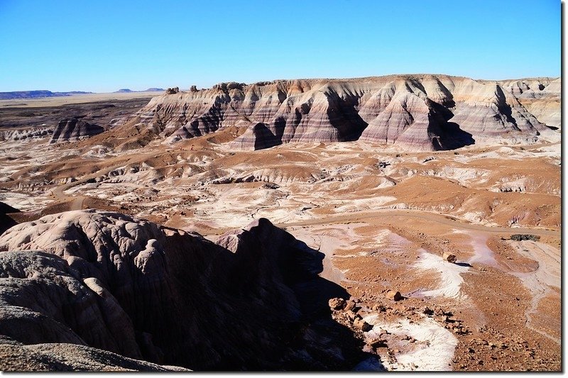 Blue Mesa Trail, Petrified Forest National Park 4