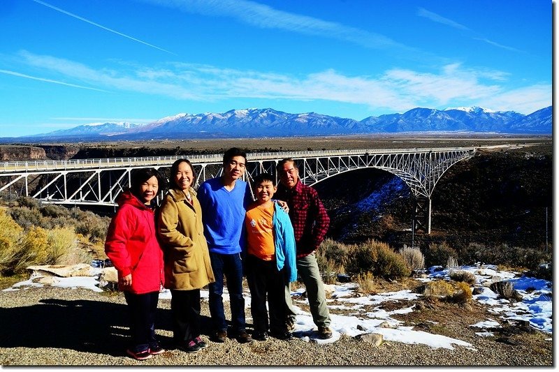 Rio Grande Gorge Bridge from the rest area 1