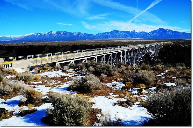 Rio Grande Gorge Bridge from the rest area 4