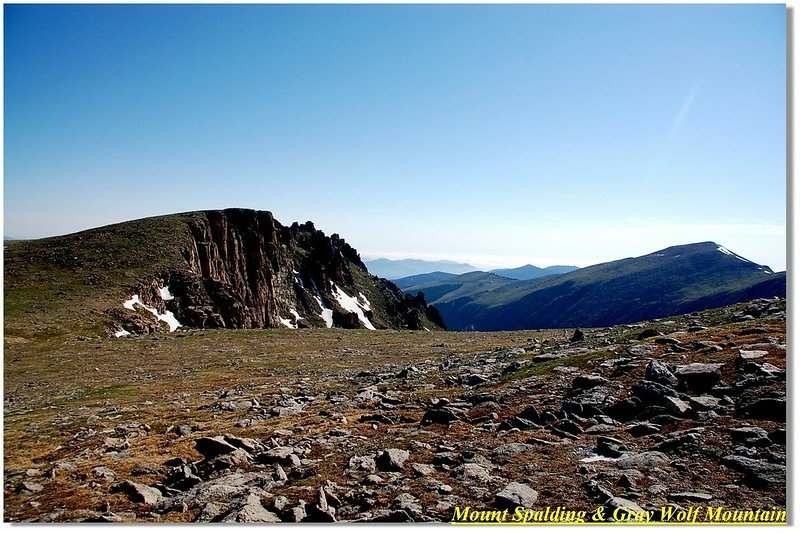 The cliff of Gray Wolf Mt. 1