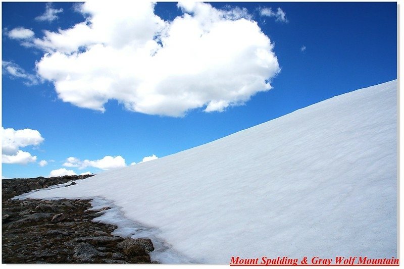 The south slope of Gray Wolf