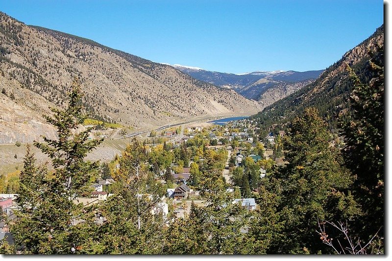 Looking down Georgetown from Guanella Pass 1