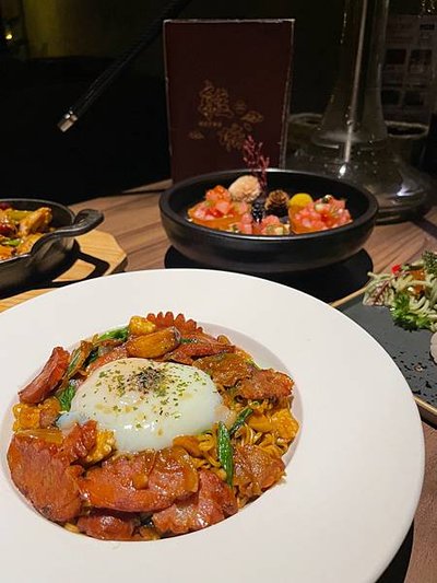 離城．放感情｜捷運六張犁站 隱身巷弄中老宅風格餐酒館．精緻餐