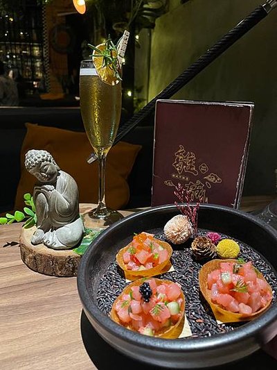 離城．放感情｜捷運六張犁站 隱身巷弄中老宅風格餐酒館．精緻餐