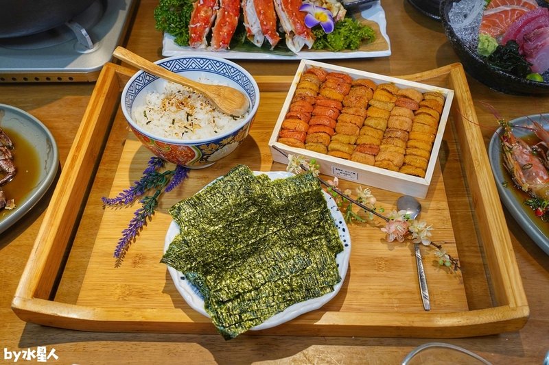 水森水產：台中海鮮鍋物日式料理，現點現撈活體海鮮，活體製作生