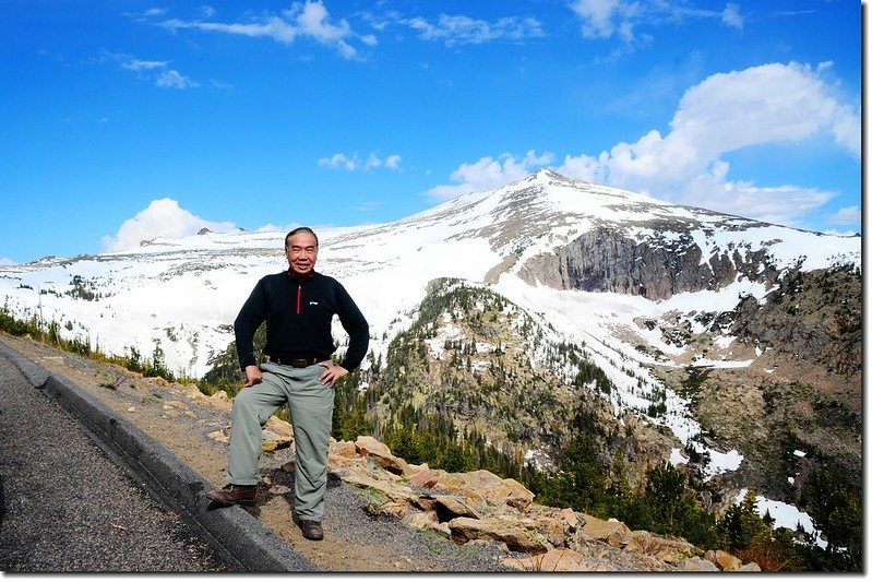 Trail Ridge Road, with Sundance Mountain in the Background 2