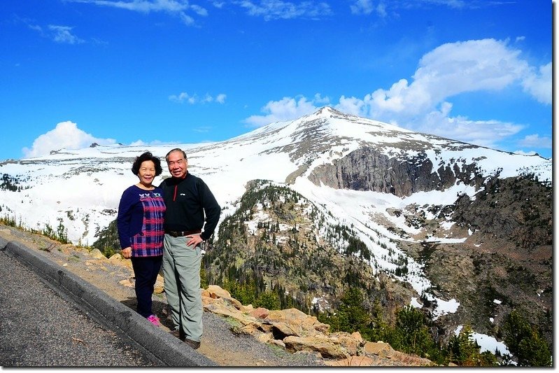 Trail Ridge Road, with Sundance Mountain in the Background 3