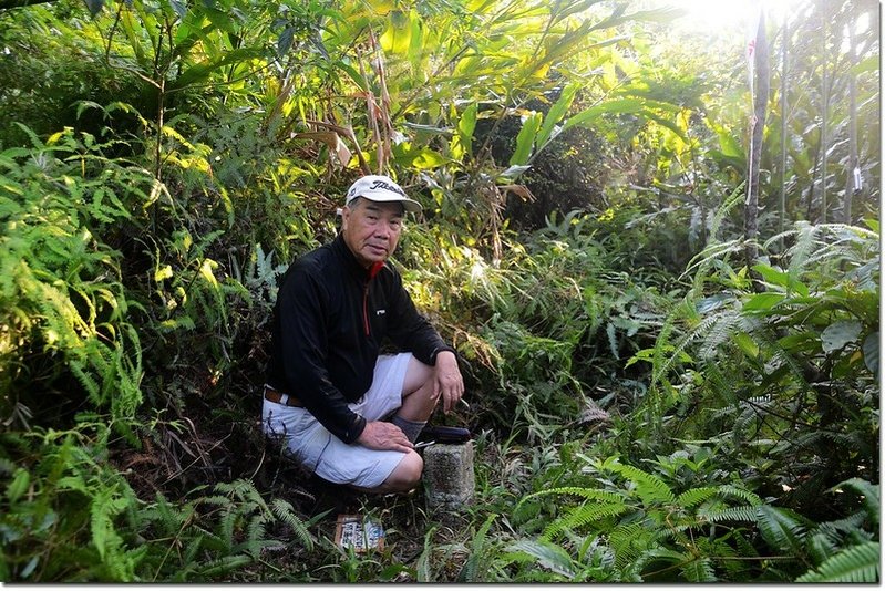 頭圍山土地調查局圖根點