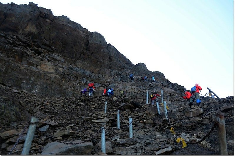 陡登玉山主峰