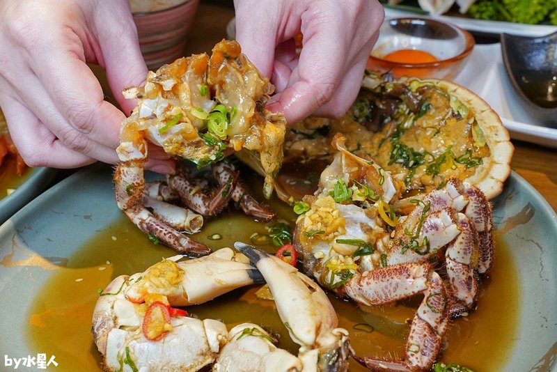 水森水產：台中海鮮鍋物日式料理，現點現撈活體海鮮，活體製作生