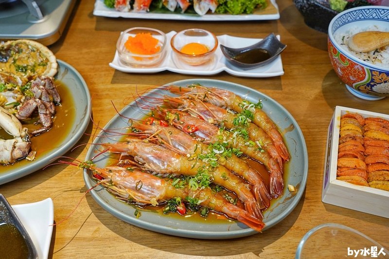 水森水產：台中海鮮鍋物日式料理，現點現撈活體海鮮，活體製作生