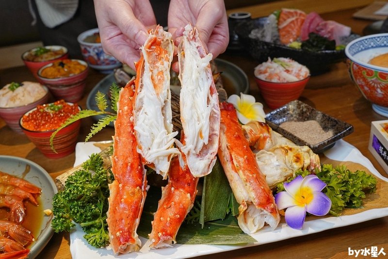 水森水產：台中海鮮鍋物日式料理，現點現撈活體海鮮，活體製作生