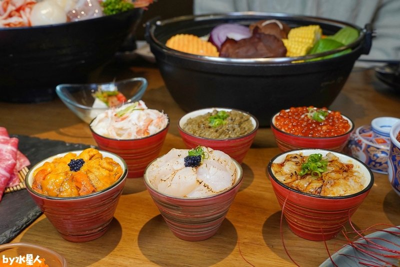 水森水產：台中海鮮鍋物日式料理，現點現撈活體海鮮，活體製作生
