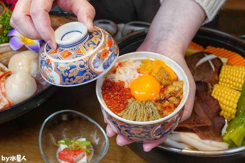 水森水產：台中海鮮鍋物日式料理，現點現撈活體海鮮，活體製作生