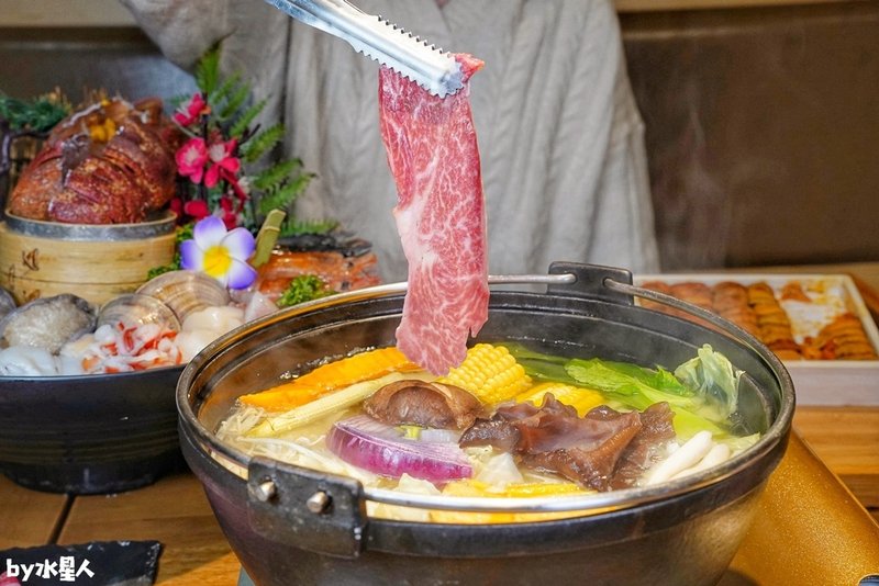 水森水產：台中海鮮鍋物日式料理，現點現撈活體海鮮，活體製作生