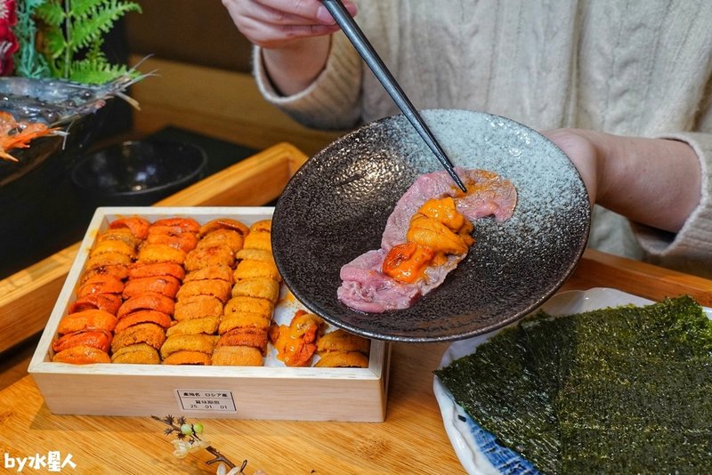 水森水產：台中海鮮鍋物日式料理，現點現撈活體海鮮，活體製作生