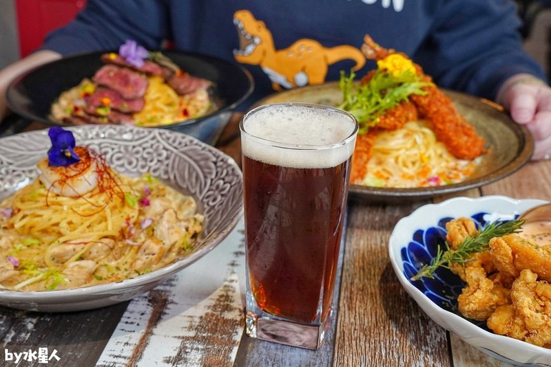 瑰覓Gui Mi：台中逢甲義大利麵燉飯，浮誇擺盤大份量，自家