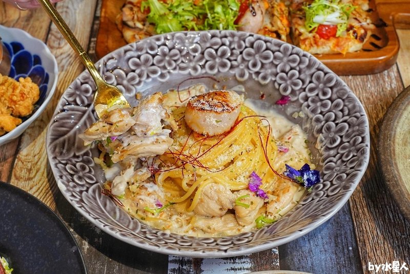 瑰覓Gui Mi：台中逢甲義大利麵燉飯，浮誇擺盤大份量，自家