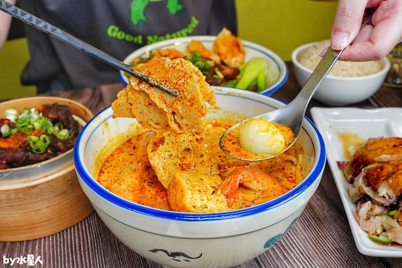 新馬小廚：台中海南雞飯推薦，老闆是馬來西亞人，新加坡叻沙麵、