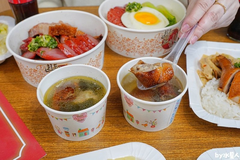 香港慶記大哥燒臘：大雅燒臘便當推薦，超人氣港式快餐，四寶飯肉