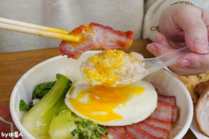 香港慶記大哥燒臘：大雅燒臘便當推薦，超人氣港式快餐，四寶飯肉