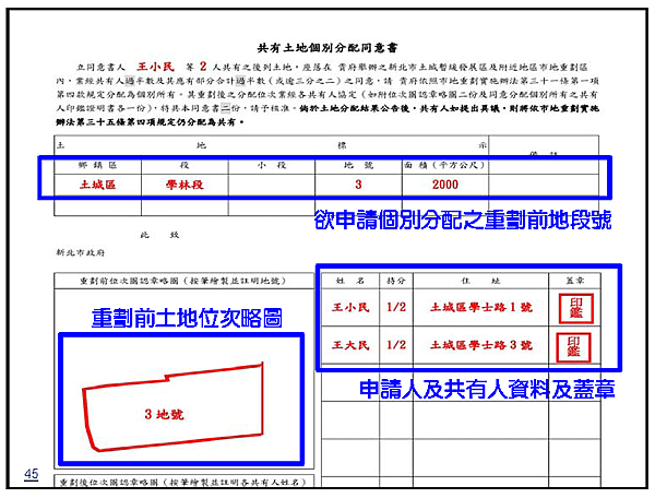 土城配地說明會的簡報45