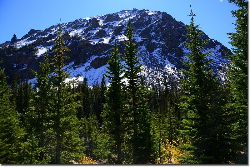 Buffalo Mountain from Gore Range Trail