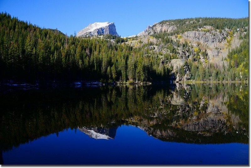 Bear Lake with Hallett Peak in the background 1