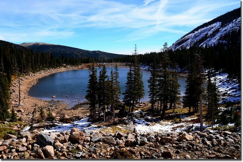 A look back at Lower Chinns Lake from Upper Chinns Lake 2